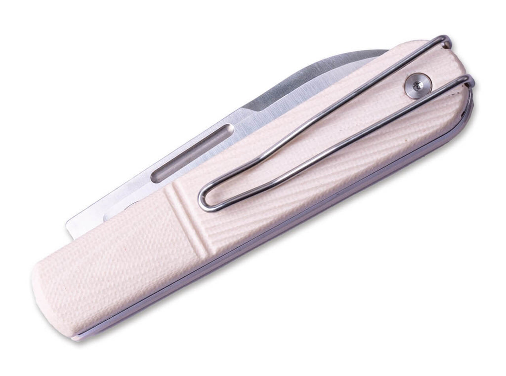 Real Barlow RB5 Droppoint G10 Ivory