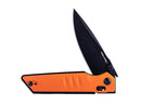 Real Steel Sacra K110 Black PVD Orange G10