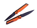 Real Steel Sacra K110 Black PVD Orange G10