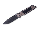 Real Steel Sacra TAC Serrated G10 Coyote & Black