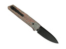 Reate PL-6 Nitro-V Red & Black Micarta PVD
