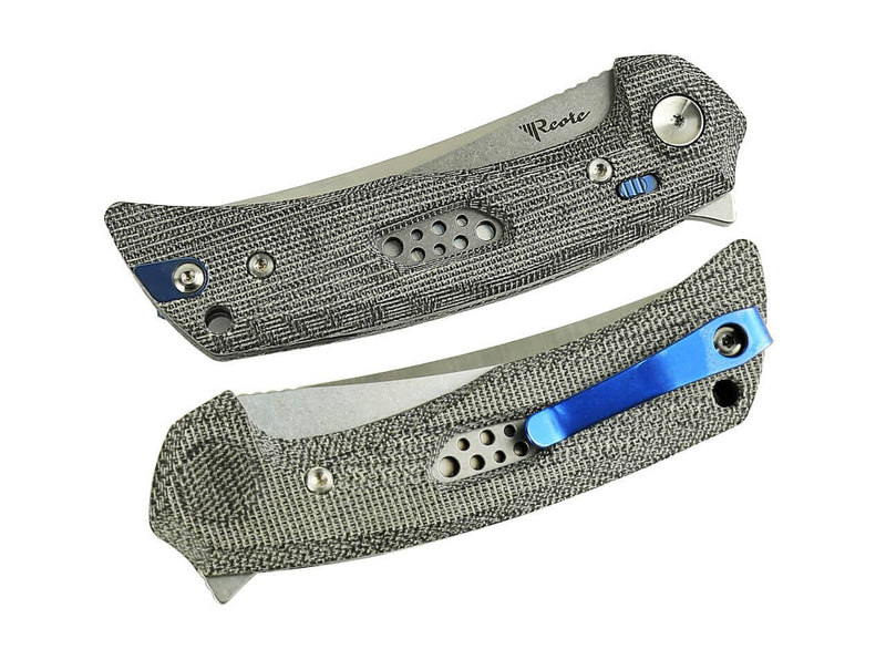 Reate PL-7 Nitro-V Black Micarta Satin