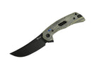 Reate PL-7 Nitro-V Green & Black Micarta PVD