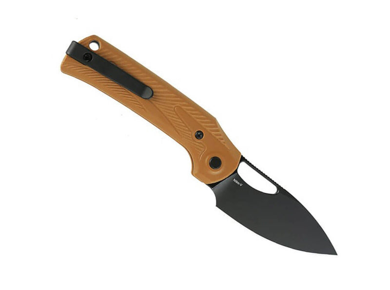 Reate PL-XE G10 Tan Black Blade