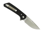 PL-XF Aluminum Black Stonewashed Satin Flats