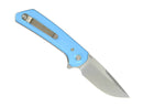 Reate PL-XF Aluminum Blue Stonewashed Satin Flats