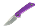 Reate PL-XF Aluminum Purple Stonewashed Satin Flats