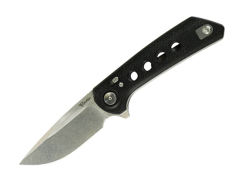 Reate PL-XF Micarta G10 Black Stonewashed