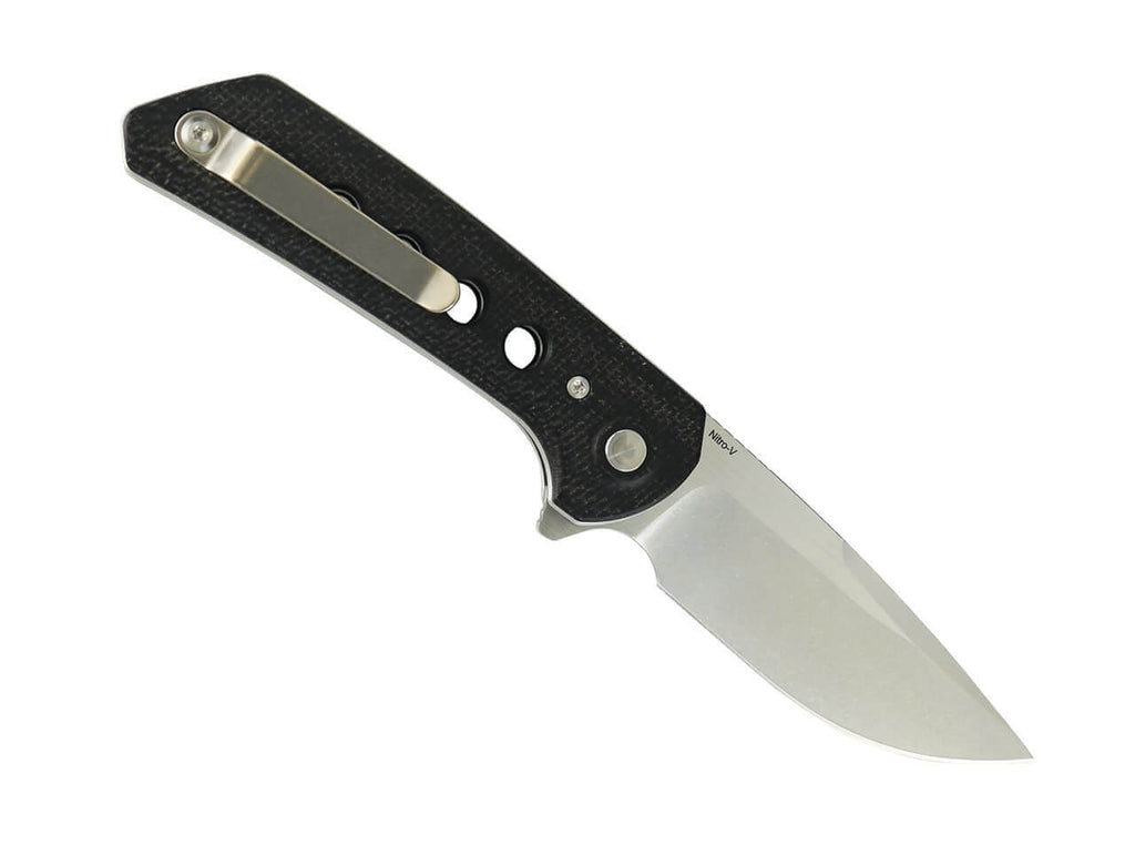 PL-XF Micarta G10 Black Stonewashed
