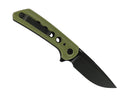 Reate PL-XF Micarta G10 Green PVD