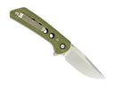 Reate PL-XF Micarta G10 Green Stonewashed