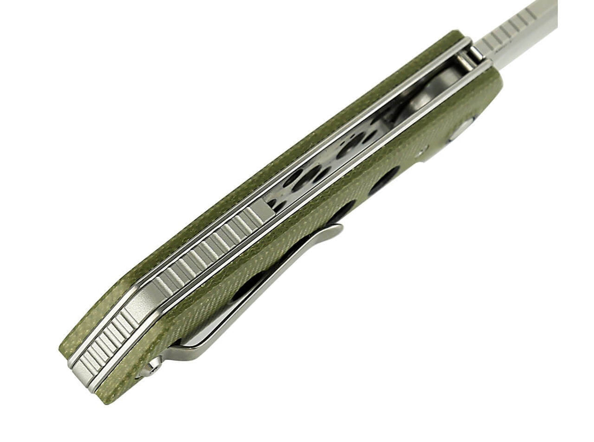 PL-XF Micarta G10 Green Stonewashed