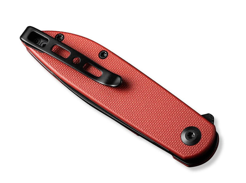 SENCUT Bocll II G10 Burgundy Black Blade