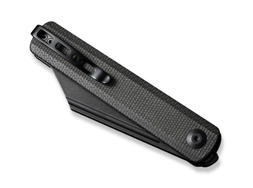 Bronte Micarta Dark Green Black Blade