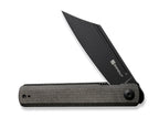Bronte Micarta Dark Green Black Blade