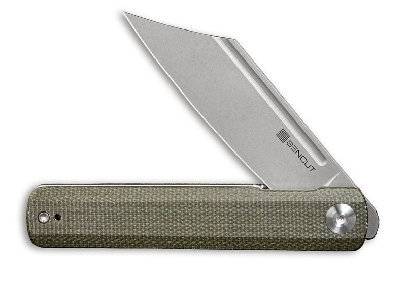 SENCUT Bronte Micarta Green