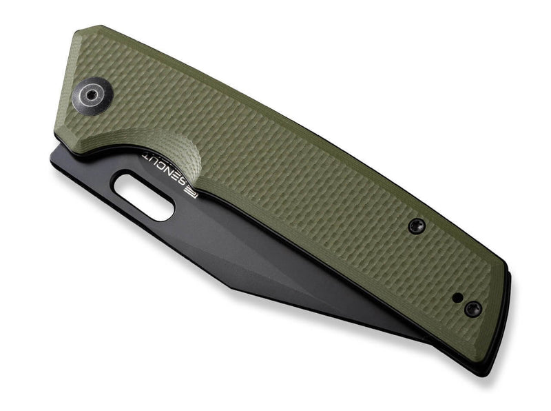 SENCUT GlideStrike G10 OD Green Black Blade