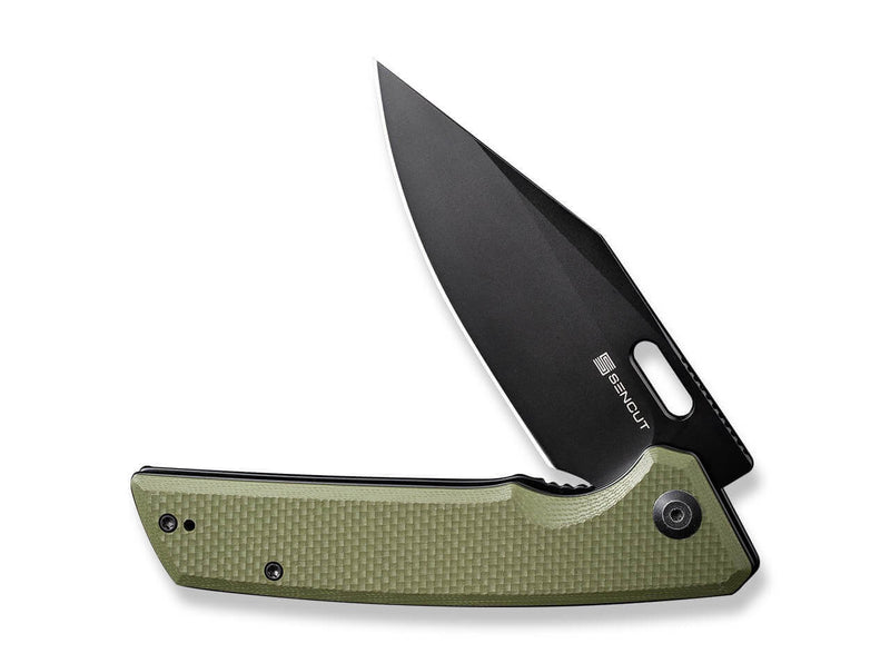 SENCUT GlideStrike G10 OD Green Black Blade