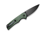 Praktisk Micarta Green Black Blade