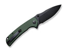 SENCUT Pulsewave Micarta Green Black Blade