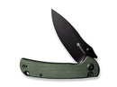 SENCUT Pulsewave Micarta Green Black Blade