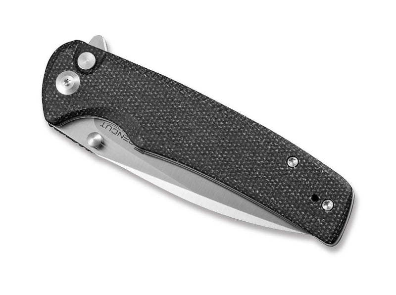 SENCUT Sachse Micarta Black