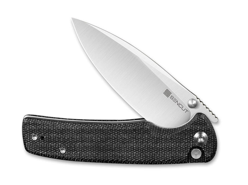 SENCUT Sachse Micarta Black