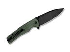 Sachse Micarta Green Black Blade