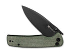 Sachse Micarta Green Black Blade