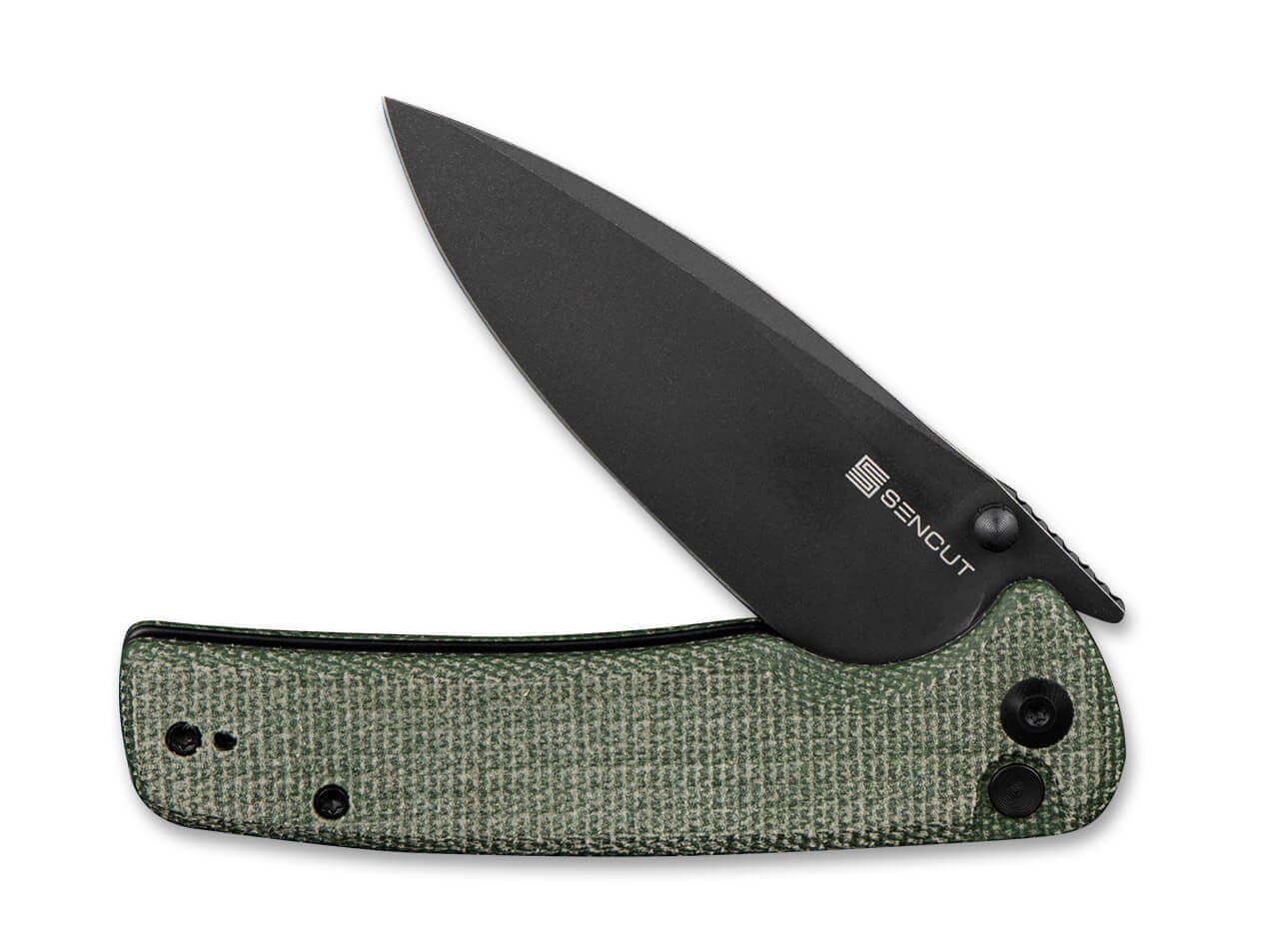 Sachse Micarta Green Black Blade