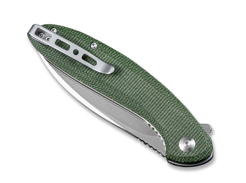 SENCUT San Angelo Micarta Green