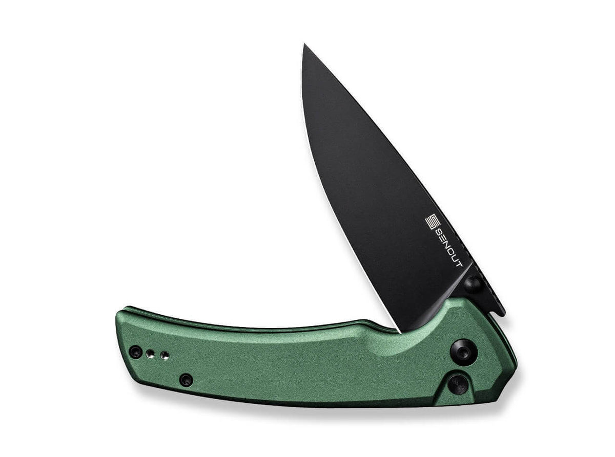 Serene Aluminum Green Black Blade