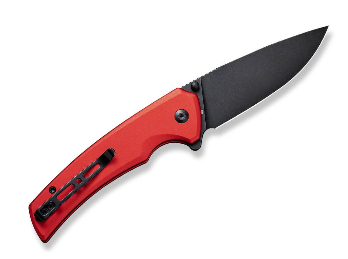 Serene Aluminum Red Black Blade