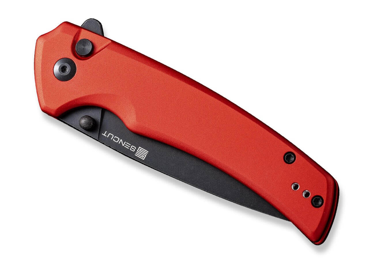 Serene Aluminum Red Black Blade
