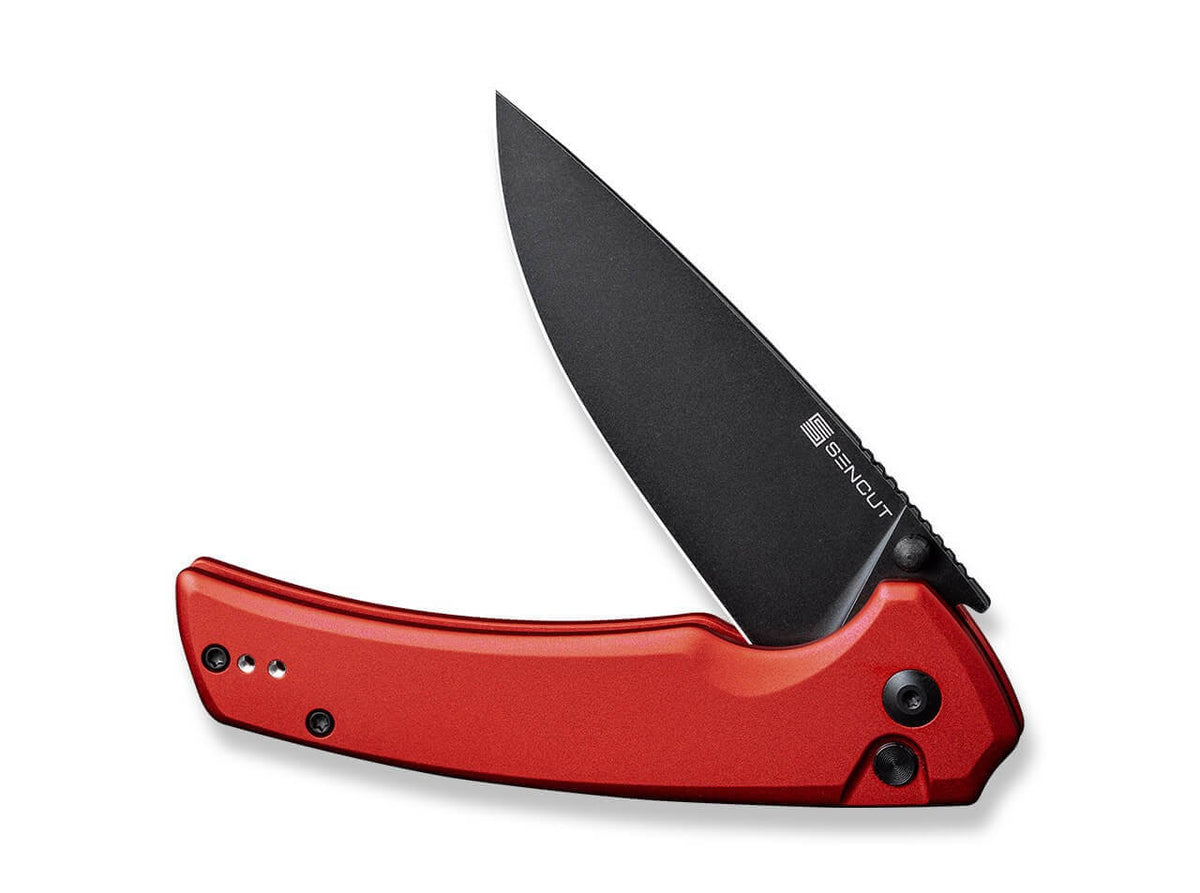 Serene Aluminum Red Black Blade