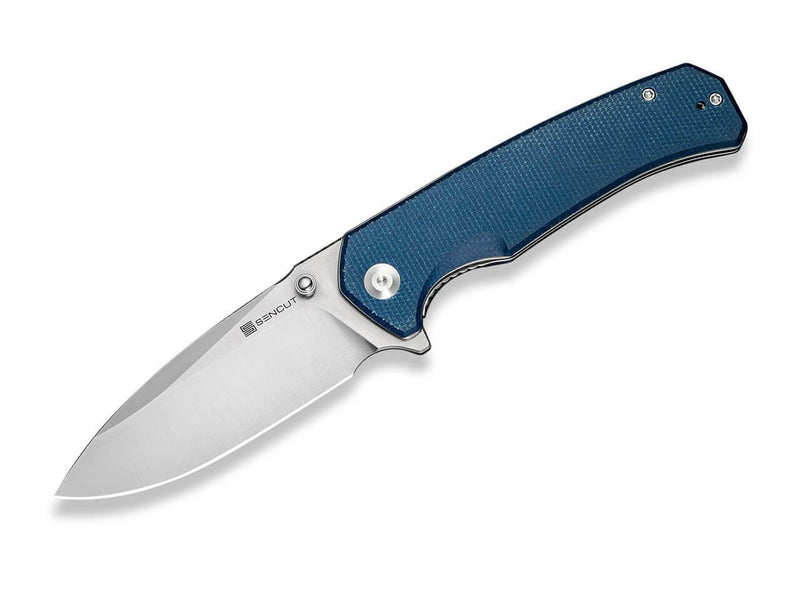SENCUT Skarnax Micarta Blue