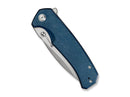 SENCUT Skarnax Micarta Blue