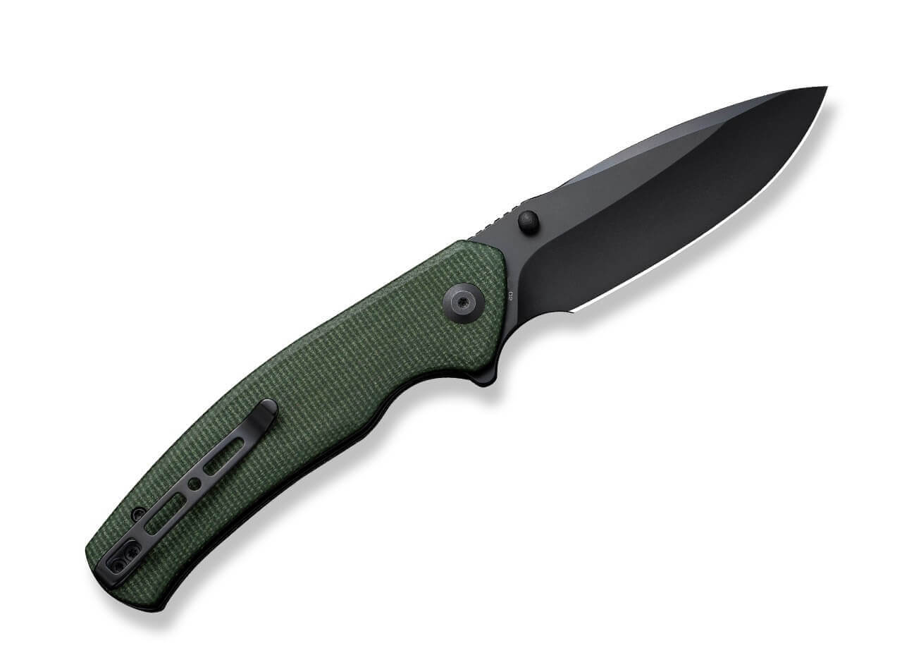 Slashkin Micarta Green Black Blade