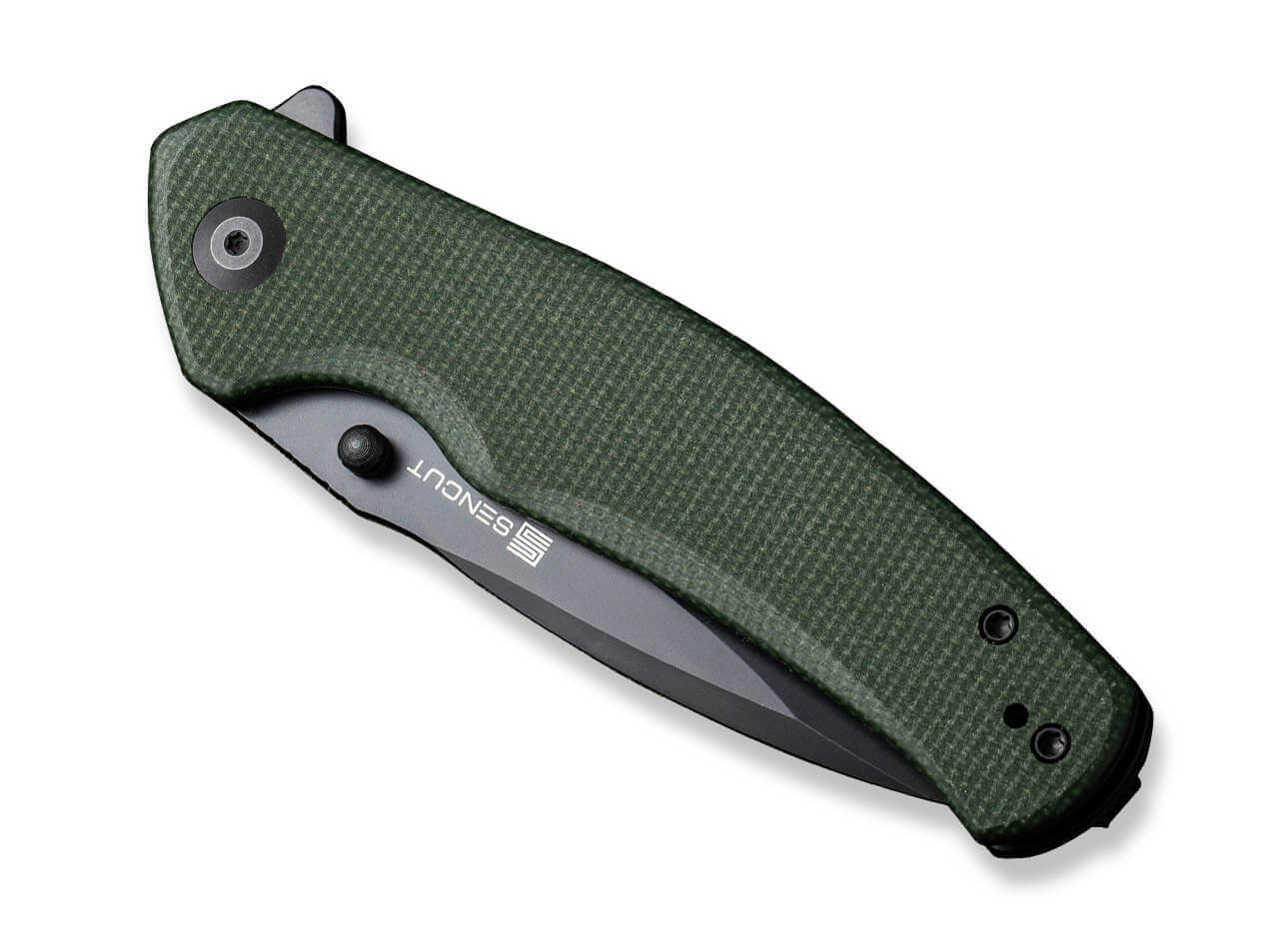 Slashkin Micarta Green Black Blade