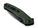 SENCUT Slashkin Micarta Green Black Blade