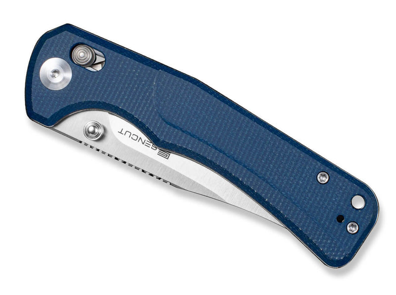 SENCUT Slybolt Blue Micarta