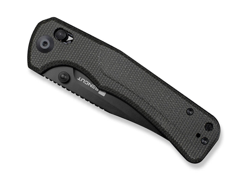 SENCUT Slybolt Dark Green Micarta Black Blade