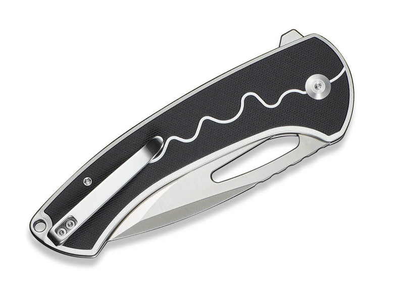 SENCUT Squiggy Black & White G10