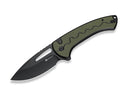 SENCUT Squiggy Green & Black G10