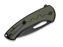 SENCUT Squiggy Green & Black G10