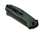 Traxler Micarta Green Black Blade