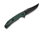 Vornix Green G10 Black Blade