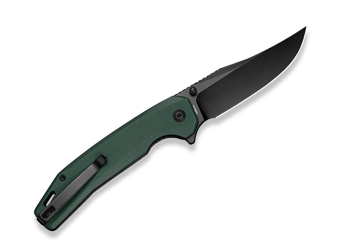 Vornix Green G10 Black Blade