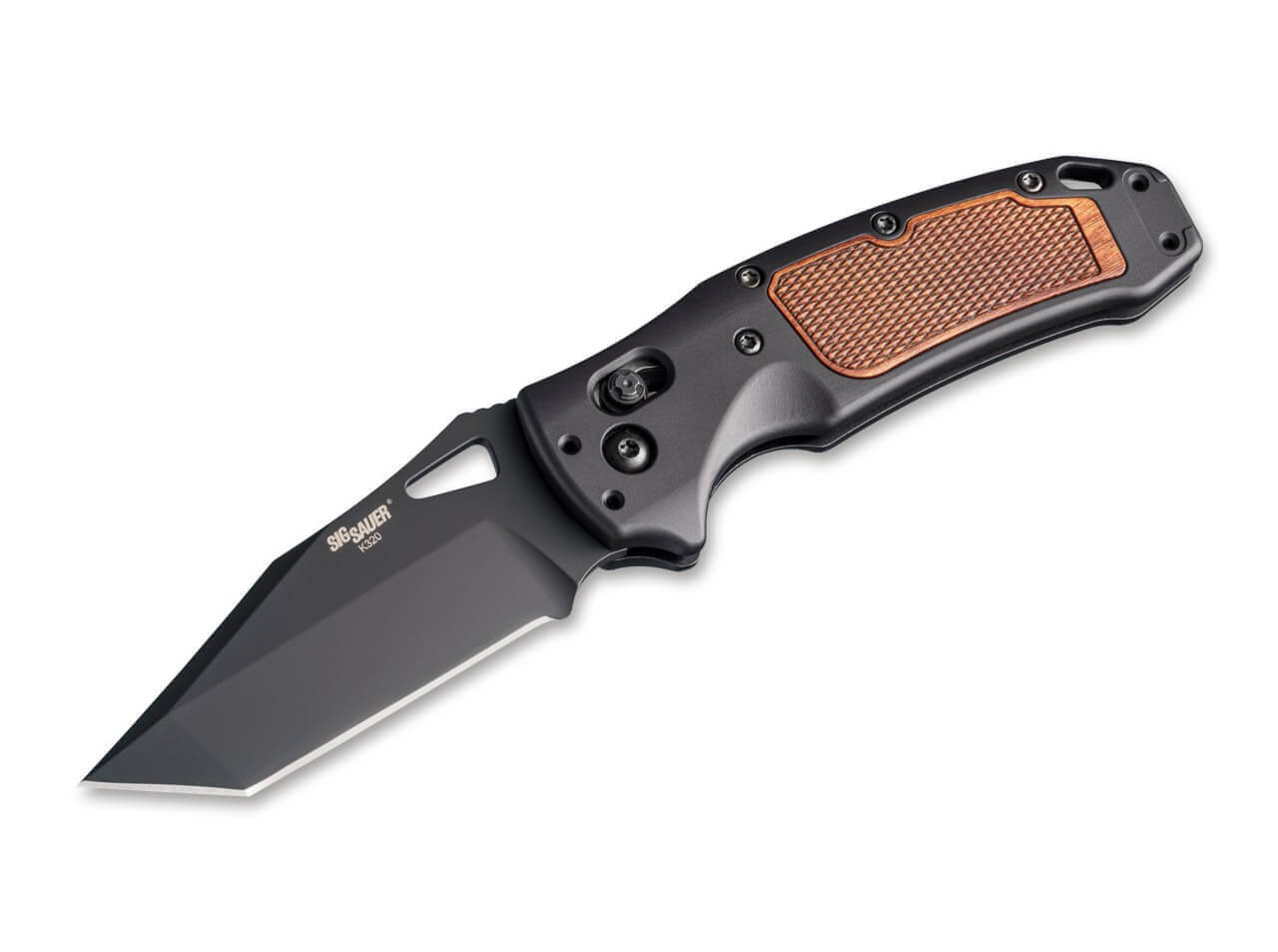 SIG K320 AXG Classic 3.5" Tanto Alumium Walnut Cerakote