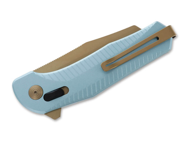 SOG Diverge XR Sheepsfoot Light Blue & Gold